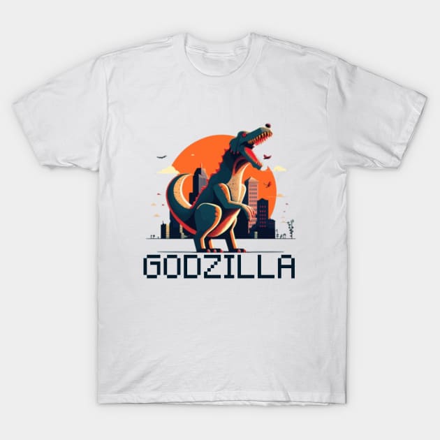 i love godzilla T-Shirt by ElRyan